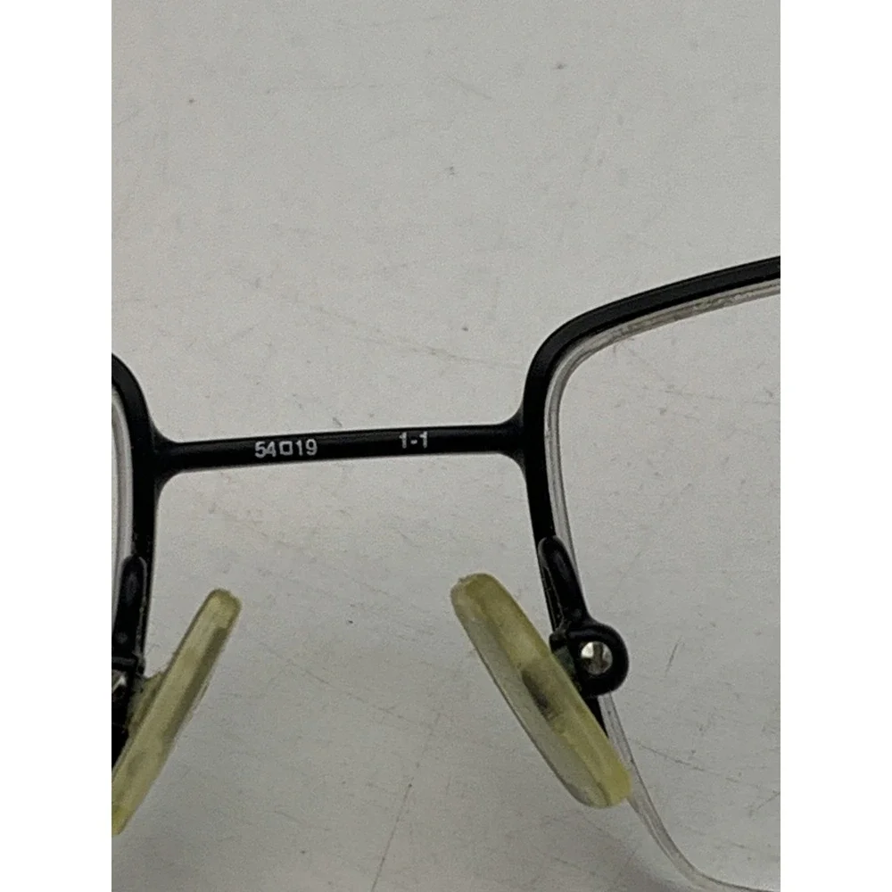 Boss Eyeglasses BOSS 0366/U IXA 54-19 140 Black Rectangle Half Rim Mens Frame
